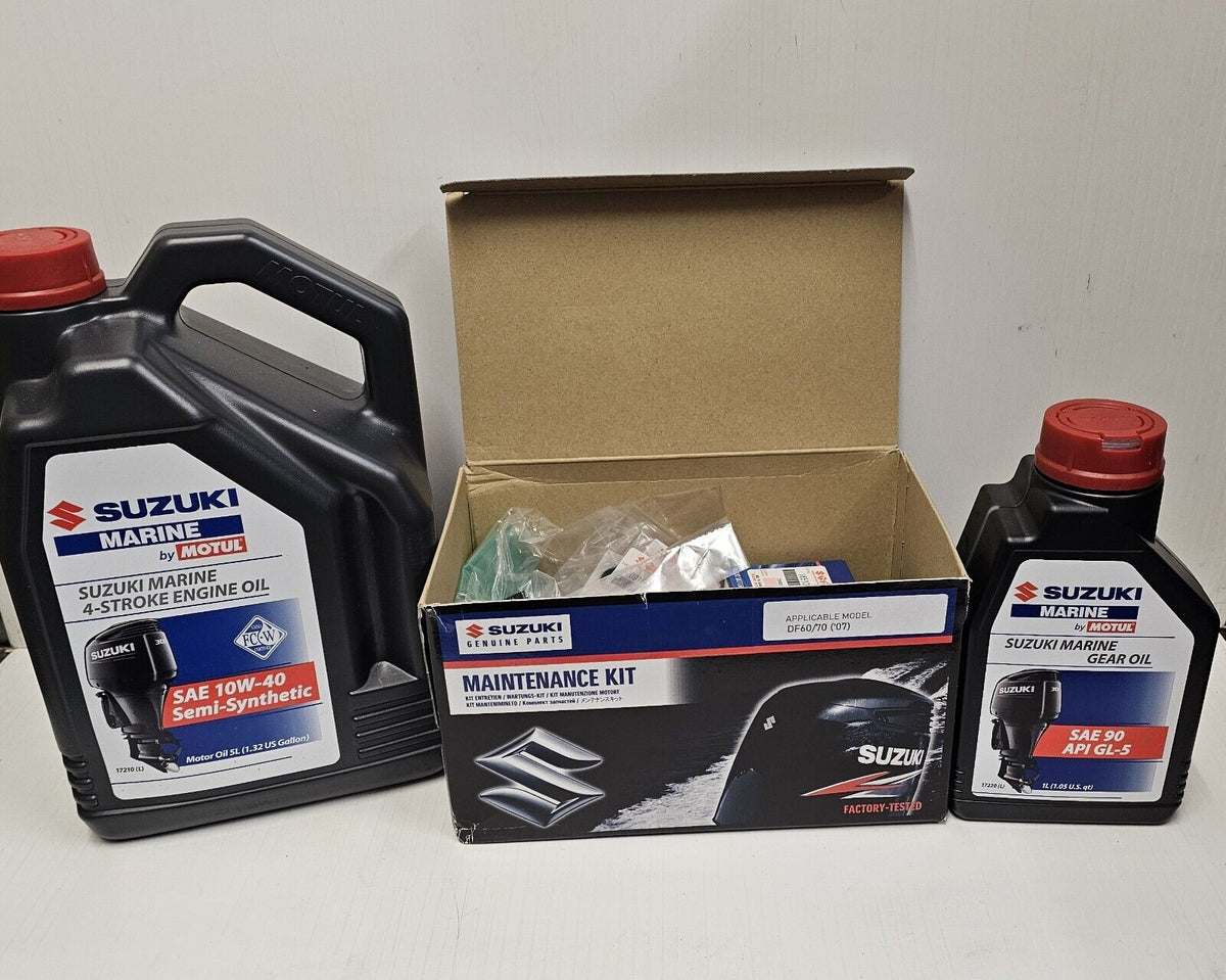 DF60 DF70 Suzuki Outboard 2007 Service Maintenance Kit 60 HP 70 HP Gen