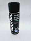 Rock Oil White Spray Grease Marine Outboard Boat