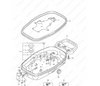 Lower Cover Plate Gasket Suzuki Outboard 4 hp 5 hp 6 hp 4 stroke 61126-912j01-000
