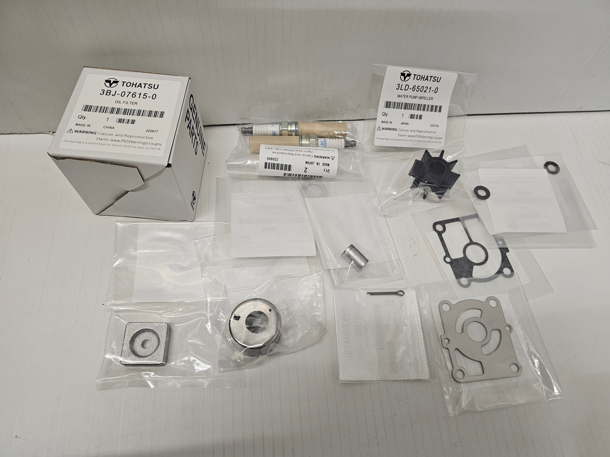 Remote Anode 9.9 hp 15 hp 20 hp EFI Tohatsu Outboard Service Kit Maintenance Kit ...