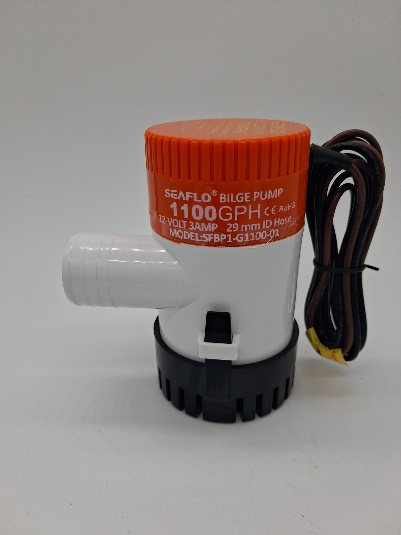1100 GPH 12V Marine Bilge Pump and switch for boats & RIBS – SSI Marine