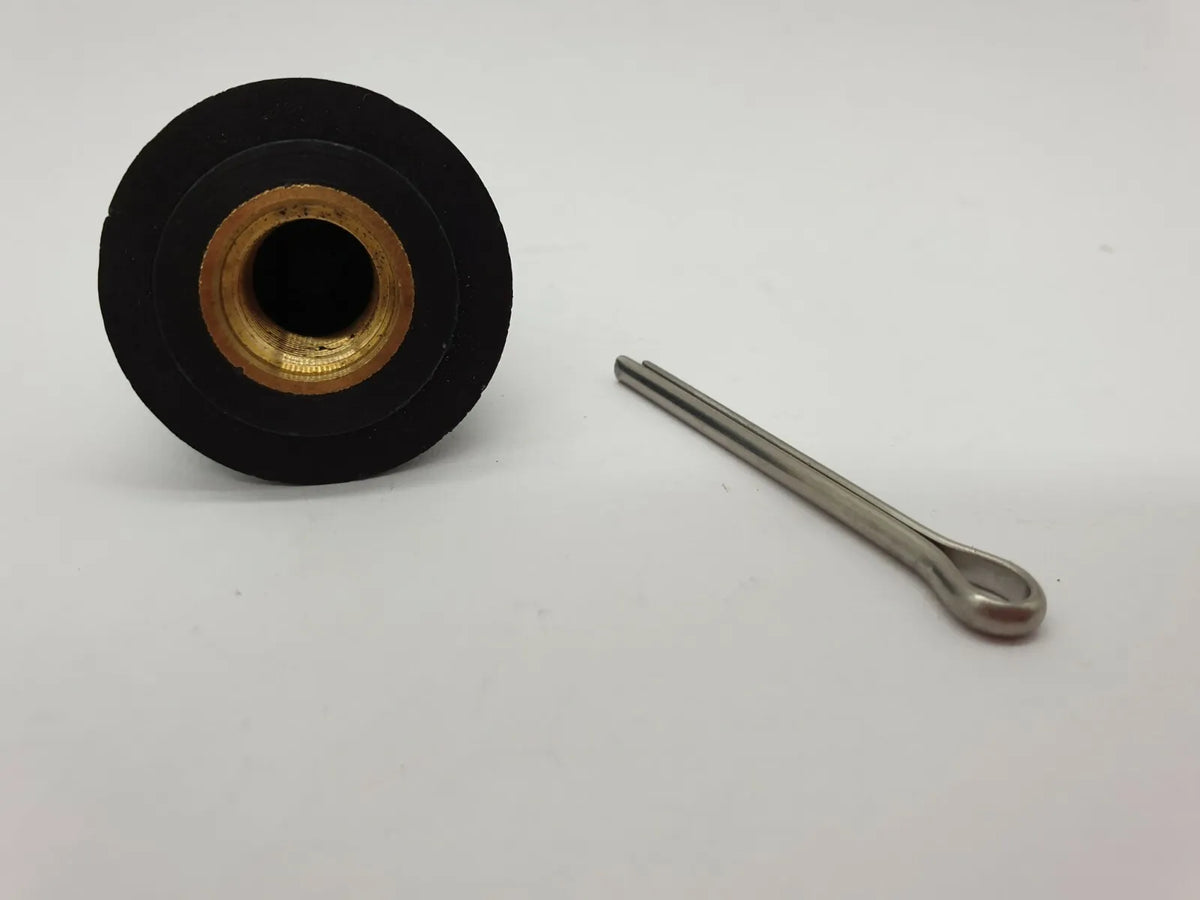 Propeller nut cone & pin for Yamaha Outboard 4 5 hp 2stroke shear pin ...