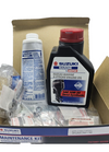 4 hp 5 hp 6 hp '02-'10 Suzuki Outboard DF4 DF5 DF6 HP Service Kit10W30 Suzuki Oil & Suzuki Lube