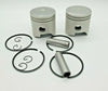 0.25 PISTON KIT SET FOR YAMAHA 9.9 15 HP 2 STROKE OUTBOARD 6E7-11635-00K @ 2