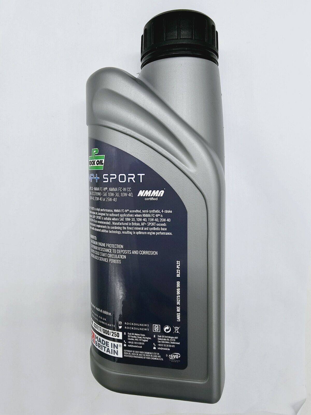 Rock Oil 500ml MP+ Sport 4 Stroke Outboard Marine Oil – SSI Marine