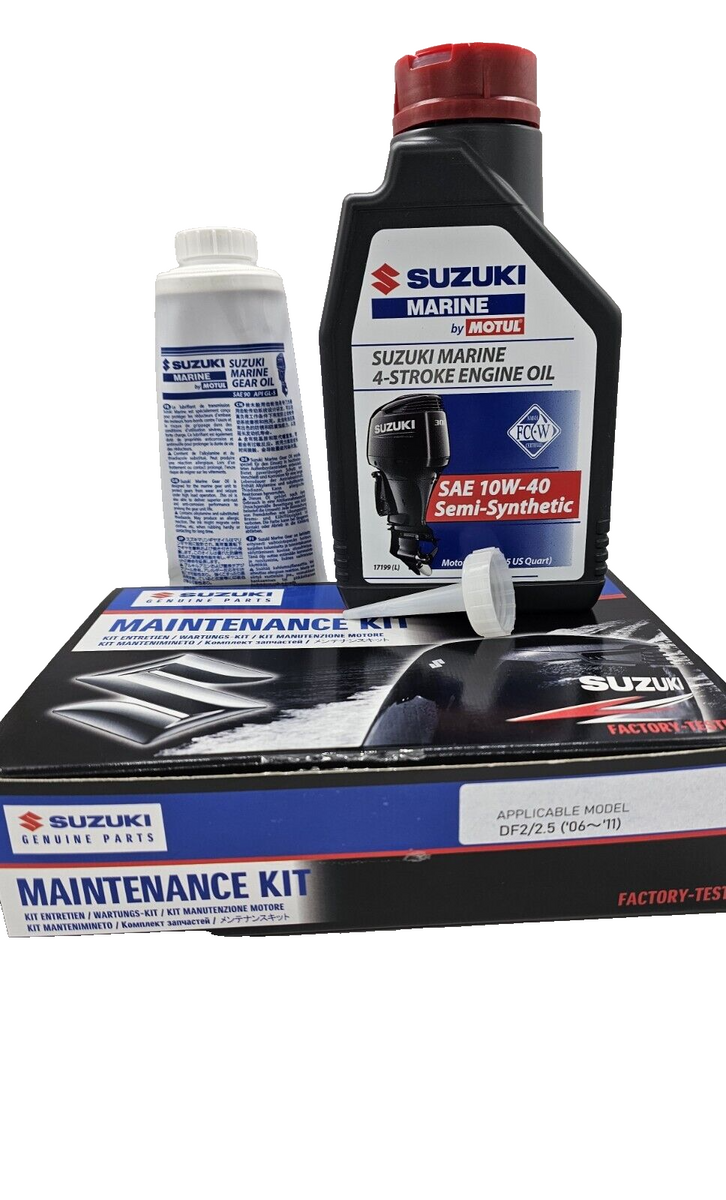 Suzuki DF2.5HP Service Maintenance Kit 2006-2011 Models Suzuki Outboar ...