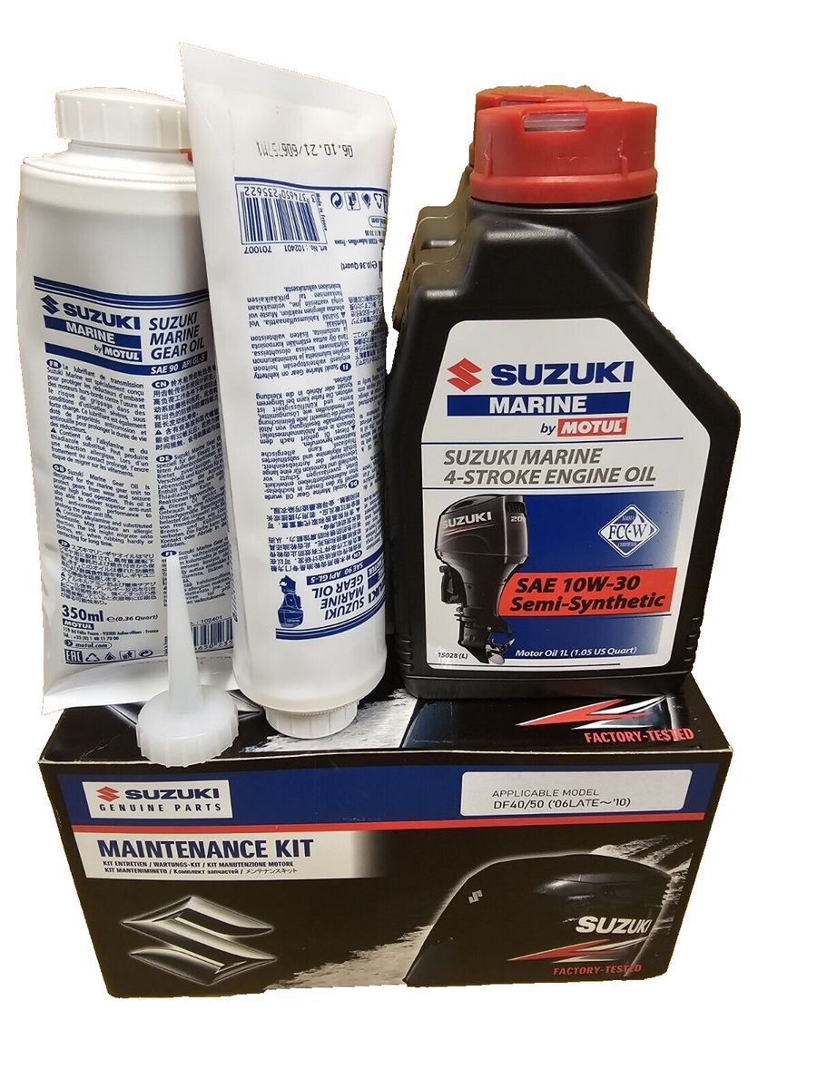 DF40 DF50 Service Maintenance Kit Suzuki Outboard 40 HP 50 HP 2007-201 ...