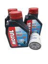 Mercury Mariner 50 HP 60 HP Oil Service Oil Filter 3 @ Motul 10W30 Outboard Tech