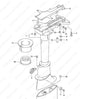 Genuine Suzuki 4 5 6 HP 4-Stroke Outboard Base Gasket 52113-91J01-000