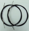 5ft Outboard Remote Throttle Gear Control Cable C2 Yamaha Suzuki C33 RIVIERA Tohatsu Honda Selva Nisan Force