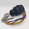 Replacement ignition switch (push to choke) wire ends + 2 keys for Mercury Outboard