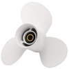 Propeller for Yamaha / Honda outboard 11 3/8 x 12 G25-60 hp 13 splines 12' - ssimarine