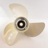 Propeller for 50-60 hp Yamaha big foot gbox outboard 14 X 11 K 15 splines - ssimarine