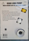 UNIVERSAL Gearbox GEAR LUBE / OIL FILLING PUMP FOR OUTBOARD & STERNDRIVE FOR1 LAND 10 L BOTTLE