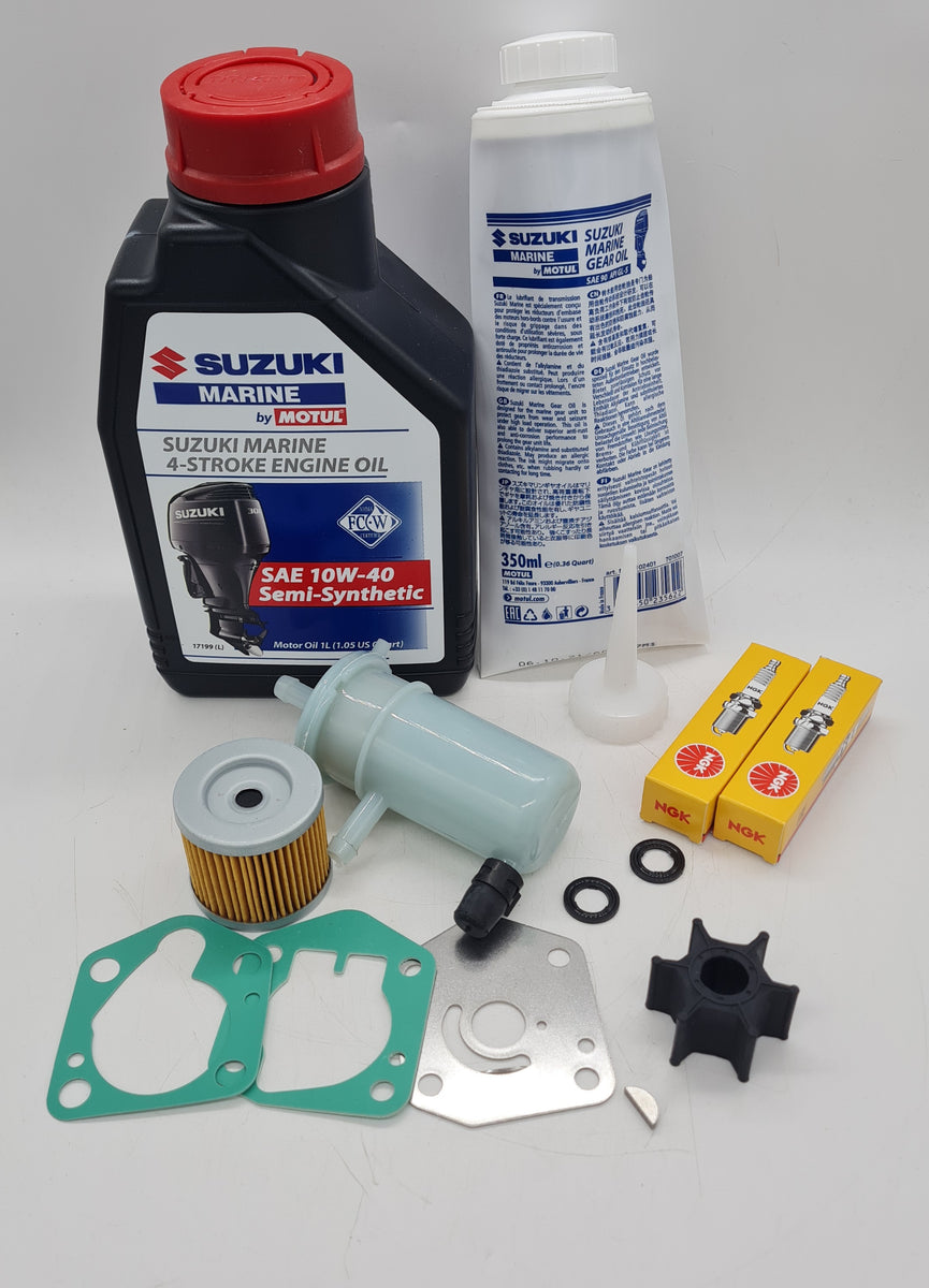 SUZUKI 20 HP 4STROKE '13-'20 SERVICE KIT DF20A OUTBOARD OIL FILTER IMP ...