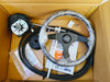 9FT Boat Steering System Rotary Multiflex Outboard 55hp Max Marine2.75m & Wheel