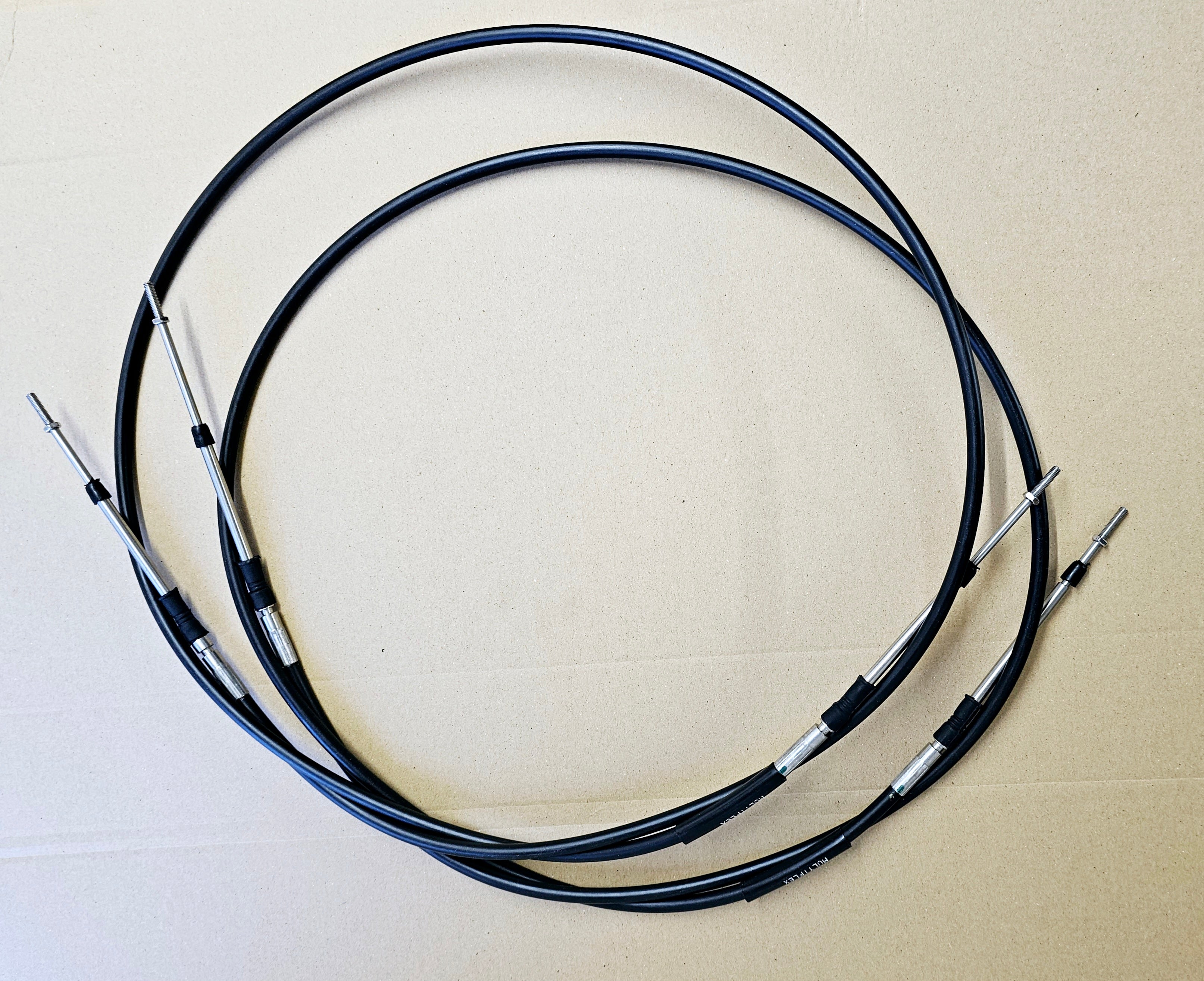 2PCS 10FT 33C Shift Throttle Control Cable Universal For Yamaha - Foto 4