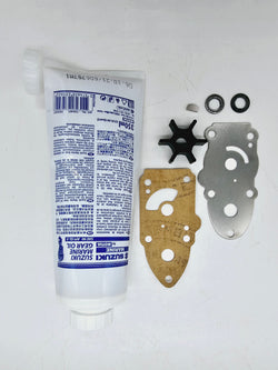 WATER PUMP IMPELLER & GEAR OIL FOR SUZUKI OUTBOARD 6 HP 8 HP  2 STROKE DT6 DT8