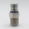1/4" NPT Chrome Plated Brass >60hp Small Tank Male Connector For Suzuki