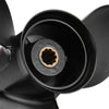 Aluminium propeller 9.9 x 12 Mercury / Mariner outboard 25 / 30 hp Tohatsu 3R0B64525-0 - ssimarine