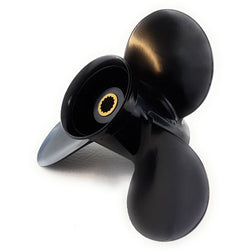 Propeller  9 1/4 x 9 for Tohatsu outboard 9.9 15 18 20 hp 14 splines 9' - ssimarine