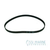 Timing belt for 8, 9.8, 9.9 HP Mercury 57-895120, Tohatsu - 3V1-10045-0, Johnson 5041316 - ssimarine
