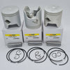 0.50 PISTON KIT 40 50HP YAMAHA OUTBOARD 2 STROKE '95-'03 6H4-11636-01K