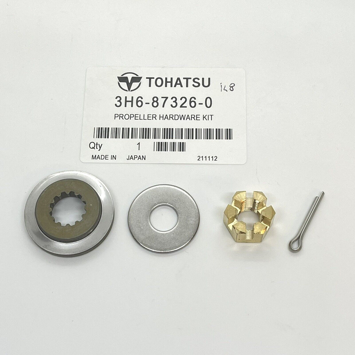 Mercury Mariner Tohatsu Outboard Propeller Nut Kit 4-6HP – SSI Marine