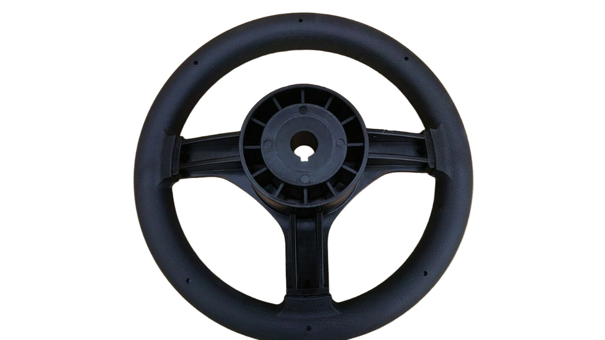 Black Boat Steering wheel Outboard inboard Hydrodrive fits mechanical ...
