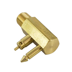 Brass male outboard fuel tank fitting for Yamaha
