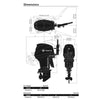 Tohatsu MFS60 60hp 4-stroke outboard engine